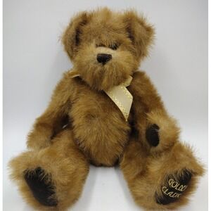 Fiesta Plush Jointed Teddy Bear Golden Classic 14 in